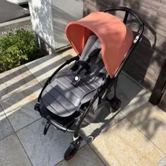 Bombi おしゃれ海外ベビーカー 虫除けネット ドリンクホルダー バー 
