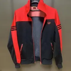 【希少・4号】70s-80s アディダス デサント製 トラックジャケット 難あり