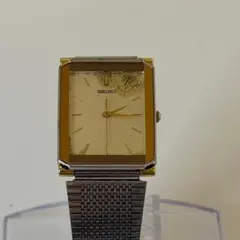 【稼働】SEIKO 5P31-5A8A スクエア クォーツ 文字盤劣化のサムネイル