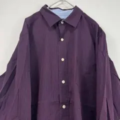 NAUTICA チェック柄シャツ ボルドーのサムネイル