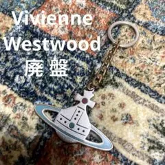 ヴィヴィアンウエストウッドアクリルキーホルダーチャームオレンジ