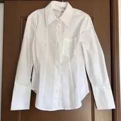 H&M 長袖シャツ ホワイト Sサイズ