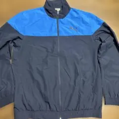 ジ*ド様 【即売れモデル】プーマ ウーブンジャケット M相当 紺×水色 バイカラ