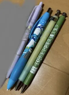 柄付きシャープペンシル4本セット