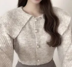 GRL ニットカーディガン