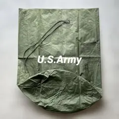 米軍 クロージングバッグ ドライバッグ アメリカ軍 鞄 オリーブ ミリタリー希少のサムネイル
