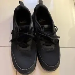 美品　試着のみ　メンズDC シューズ　黒色　26cm