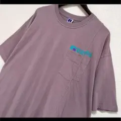 Niko and... × RUSSELL Tシャツ 半袖 L ロゴ