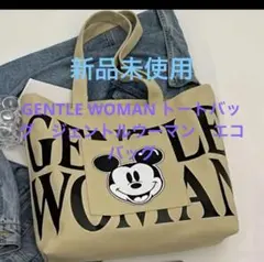 ミッキーGENTLE WOMAN トートバッグ　ジェントルウーマンエコバッグ
