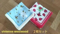 vivienne westwood ハンカチ　２点セット