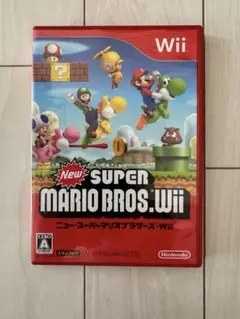 〈美品〉New スーパーマリオブラザーズ　Wii