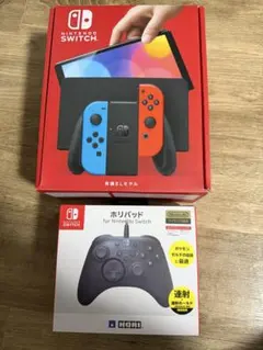 Nintendo Switch 有機ELモデル ホリパッド ケースセット