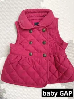 ⭐︎baby GAP⭐︎ベスト　赤　6-12month(70cm)