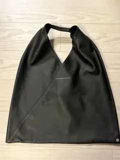 MM6 Maison Margiela ジャパニーズバッグ ブラック　本革のサムネイル