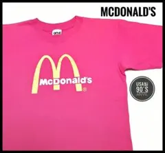 プ*☆様 90s USA製 McDonald's マクドナルド Tシャツ anvのサムネイル