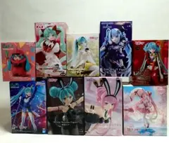 初音ミク フィギュアまとめ売りセット 9体