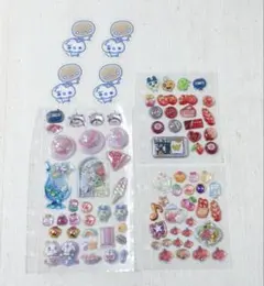 たまごっち おゆゆねえさん マイメロ等 シール お裾分けのサムネイル