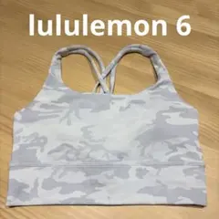 lululemon スポーツブラ カモフラ柄 サイズ6