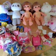 メルちゃん 着せ替え人形セット おままごと　まとめ売り