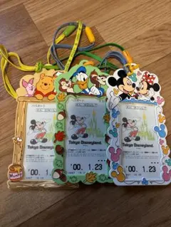 ディズニーランドチケットホルダーセット