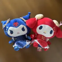 中華ロリータ BIGぬいぐるみ マイメロ クロミ ぬいぐるみ セット