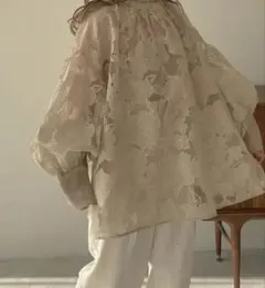 willfully ウィルフリー シアートップス パッチワーク ペイズリー柄 