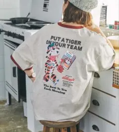 ケロッグ　ヴィンテージ　半袖　Tシャツ　古着のサムネイル