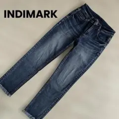 INDIMARK インディマーク　パンツ　スキニーデニム カットオフ裾　25