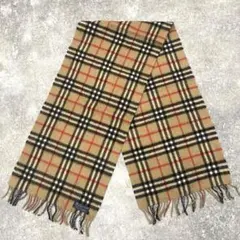 ■ Burberrysバーバリーズ マフラー イングランド製 ノバチェック