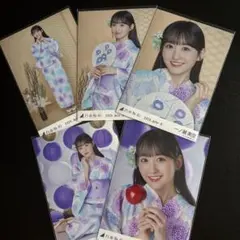 乃木坂46 一ノ瀬美空 生写真 2025 浴衣5種コンプ - メルカリ