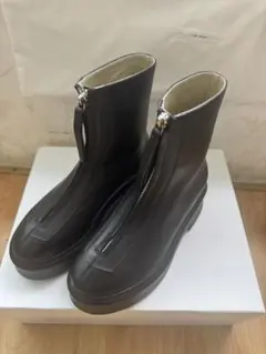 ♡✨美品！THE ROW サイドゴアブーツ 厚底5cm ブラック 23.5 ザロウ サイドゴアブーツ 厚底5CM 靴 ブラック 23.5CM 美品 THE ROW