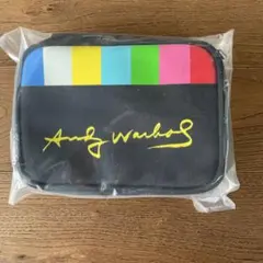 Andy Warhol ポーチ 小物入れ　未使用　化粧品　収納　ガジェット　黒のサムネイル