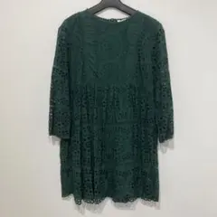 花柄 ミニワンピース