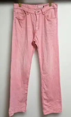 カールヘルム♡ メンズ ♡ピンク♡ デニムパンツ♡Lサイズのサムネイル