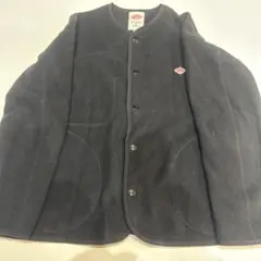 DANTON ブラック フリースジャケット 34