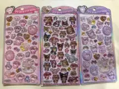 うるちゅるポップシール サンリオ 3枚セット