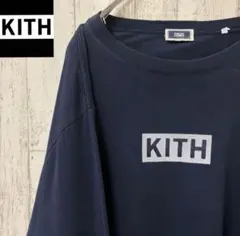 【激レア】KITH キス　ロンT ボックスロゴ　ゆるだぼ　完売モデル　Tシャツ