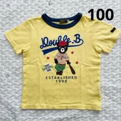 ミキハウス　ダブルビー　半袖　Tシャツ 100センチ