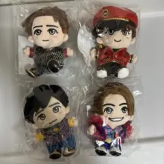 新品未開封 嵐 ぬいぐるみ 大野智 二宮和也 相葉雅紀 櫻井翔 4体セット