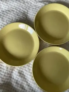 イッタラ iittala 廃盤色 希少 オリーブグリーン プレート 2枚セット
