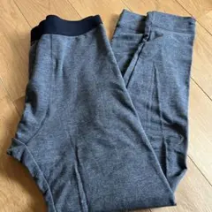 【美品】GU スタイルヒート メンズレギンス スパッツ 厚手 L