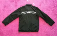 【美品】VANS ヴァンズ 裏ボア コーチジャケット S 黒 ブラックのサムネイル