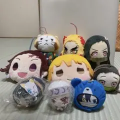 鬼滅の刃　炭治郎　善逸パスケース　ねずこ　冨岡義勇　人形　ストラップ　無限城映画