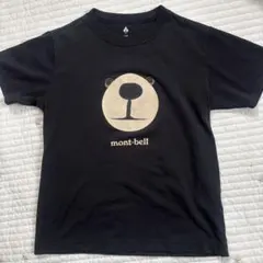 mont-bell クマ Tシャツ 140 黒