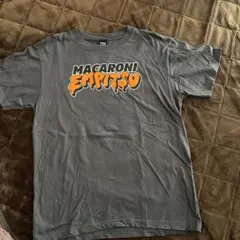 MACARONI EMPITSU 灰色 T恤 M