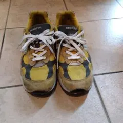 New Balance M992BB イエロー/グレー　made in USA