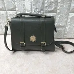 ハリーポッター スリザリン ショルダーバッグ　3way ハンドバッグ　ユニバのサムネイル