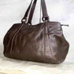 超美品✨大容量 russet ラシット 本革 オールレザー トートバッグ A4 