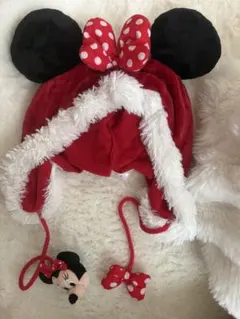 ミニーマウス クリスマス ファンキャップ 被り物