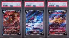【PSA10 】エンテイV スイクンV ライコウV SAR 三犬　3連番のサムネイル